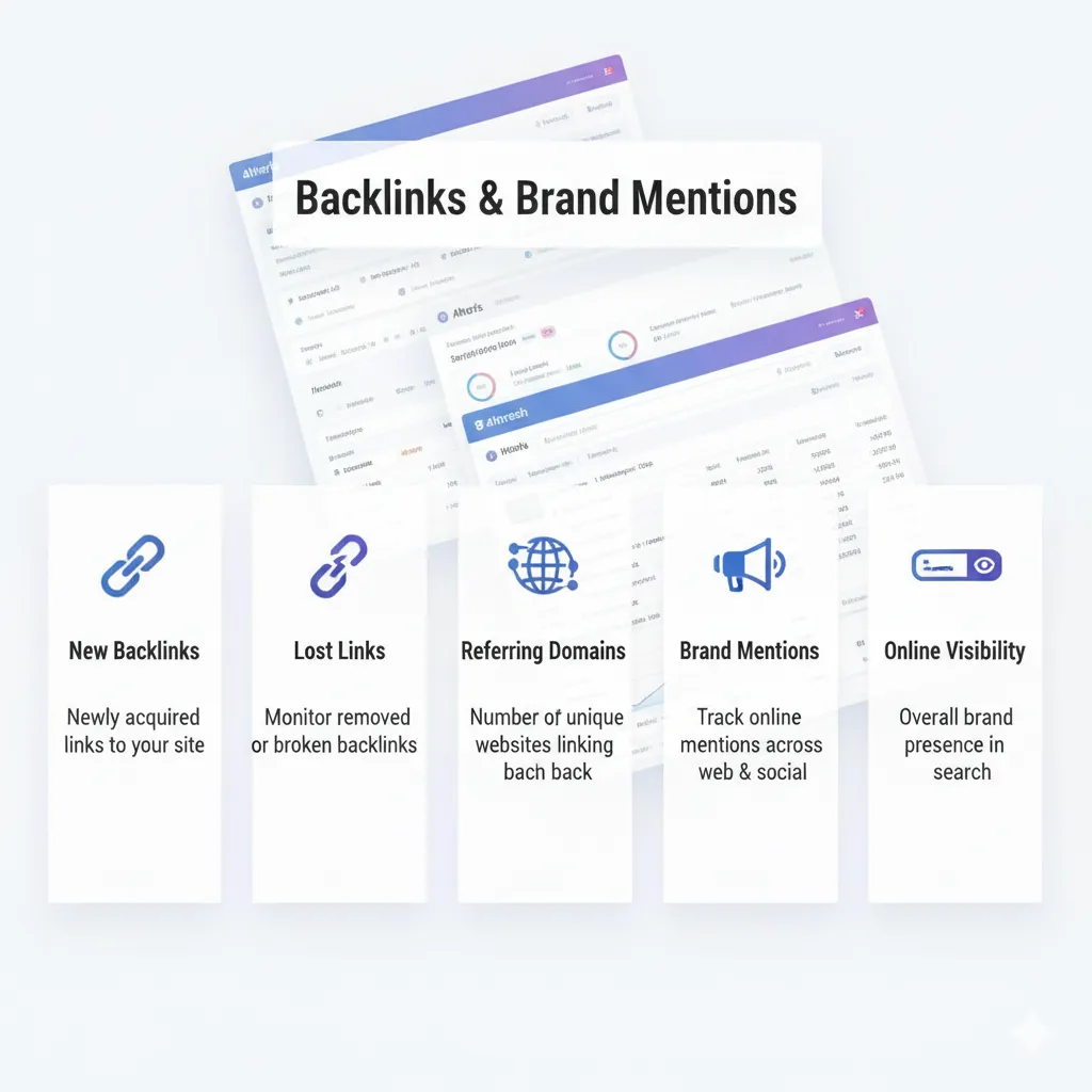 Backlinks and brand mentions