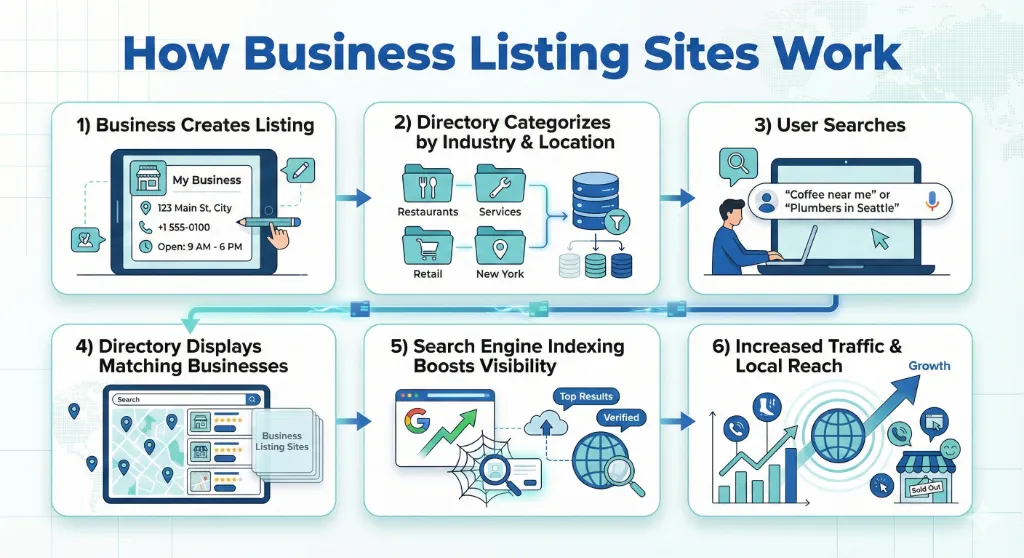 How Business Listing Sites Work