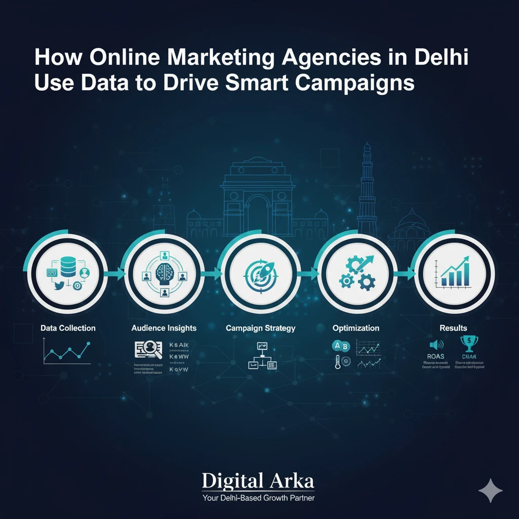 How Online Marketing Agencies in Delhi Use Data to Drive Smart Campaigns