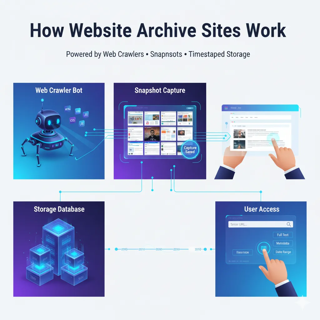 How Website Archive Sites Work