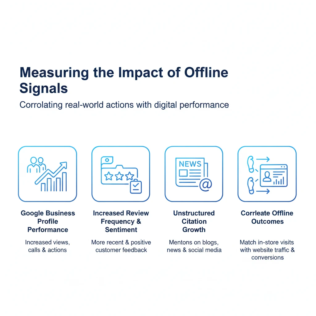 Measuring the impact of offline signals