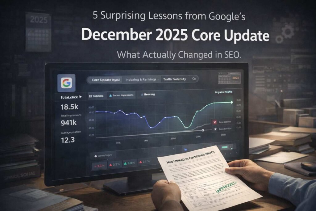 5 Surprising Lessons from Google's December 2025 Core Update