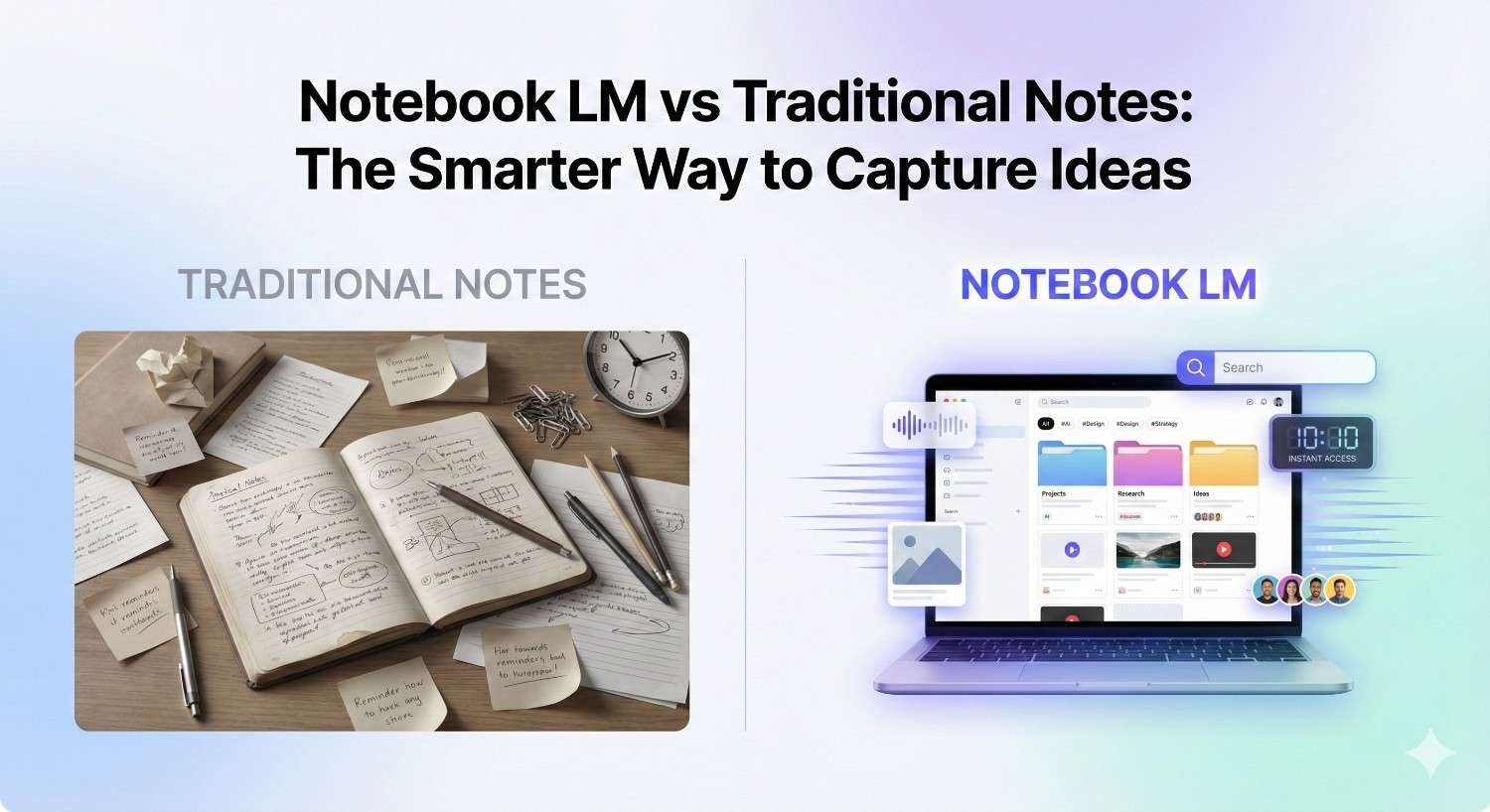 Comparing Notebook LM with Traditional Note-Taking Methods