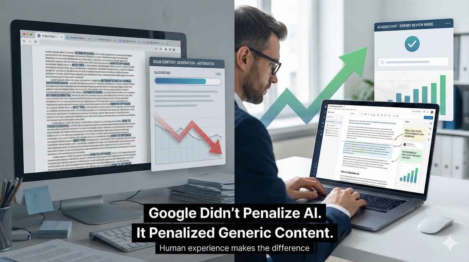 It Wasn't an AI Penalty—It Was a 'Generic Content' Penalty