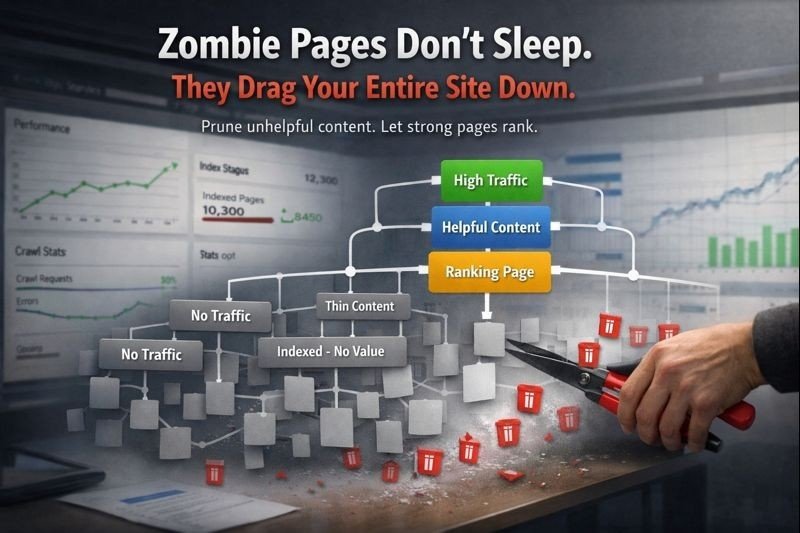 Unhelpful 'Zombie' Pages Are Dragging Your Whole Site Down