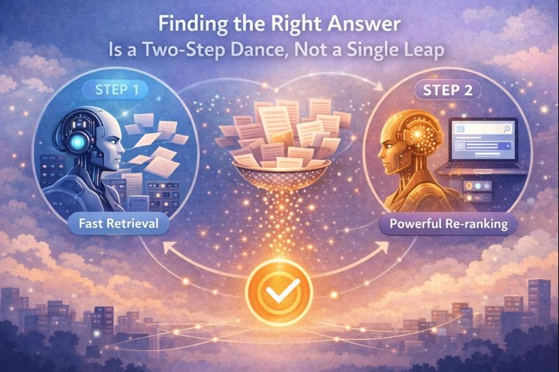 Finding the Right Answer Is a Two-Step Dance, Not a Single Leap