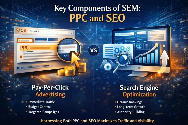 Key Components of SEM: PPC and SEO