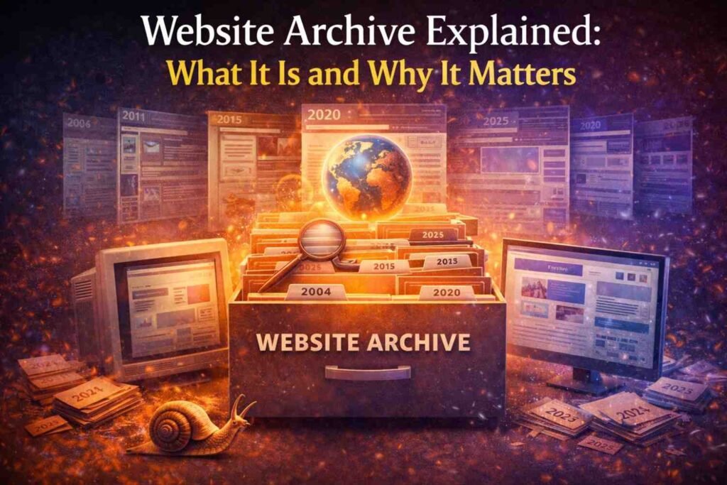 Website Archive Explained: What It Is and Why It Matters