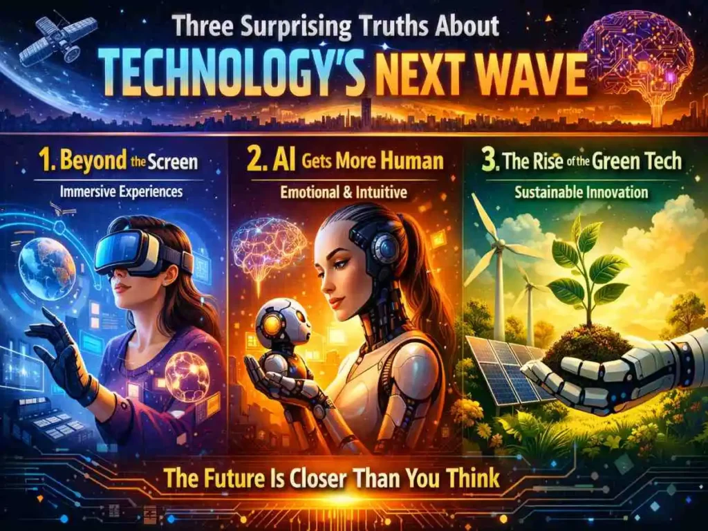 Three Surprising Truths About Technology's Next Wave