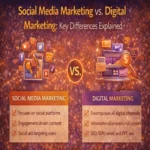 Social Media Marketing vs Digital Marketing