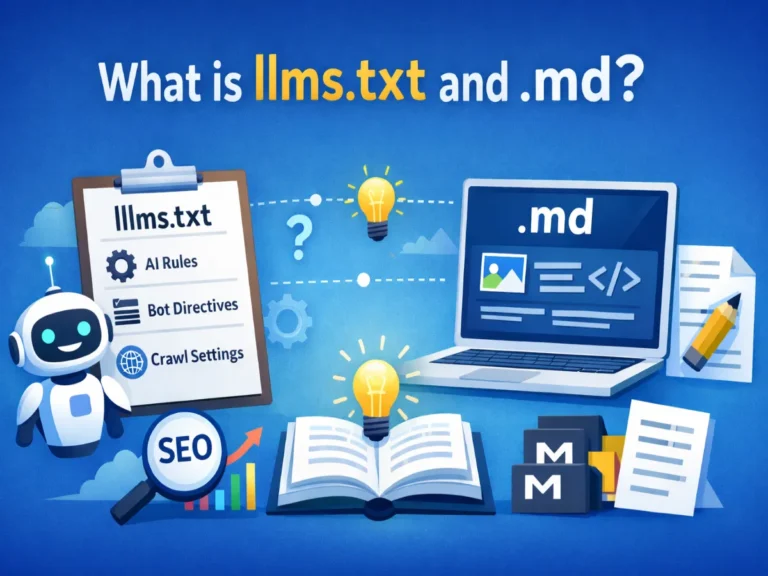 What is llms.txt and .md?