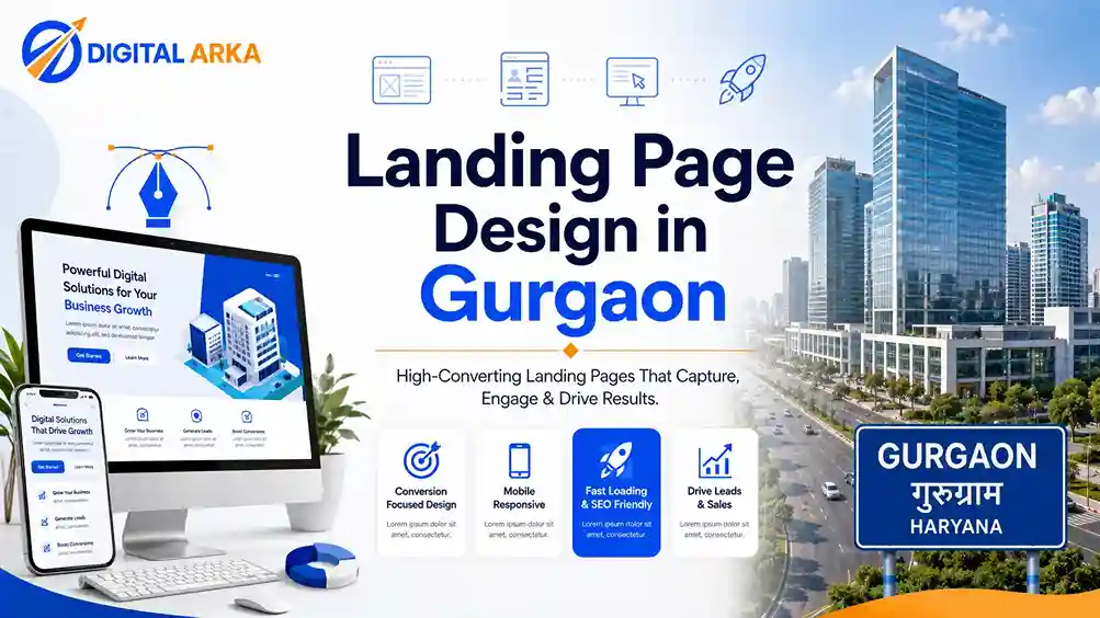 Landing Page Design in Gurgaon