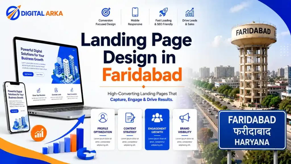 Landing Page Design in Faridabad