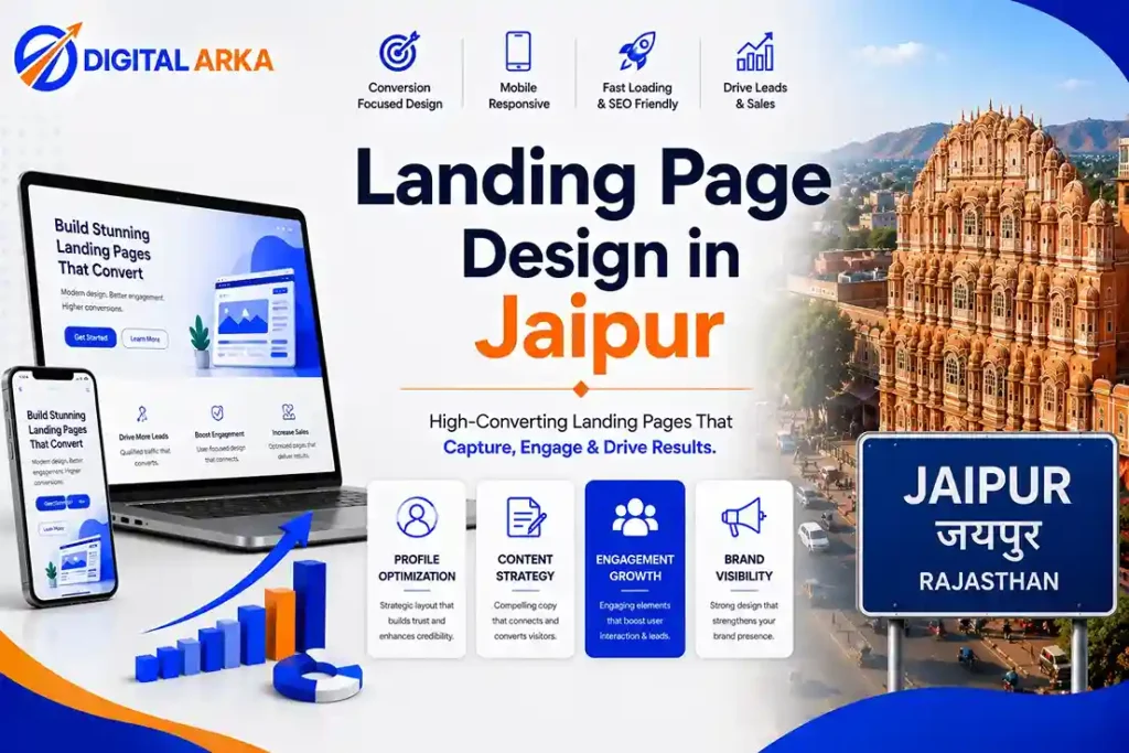 Landing Page Design in Haryana