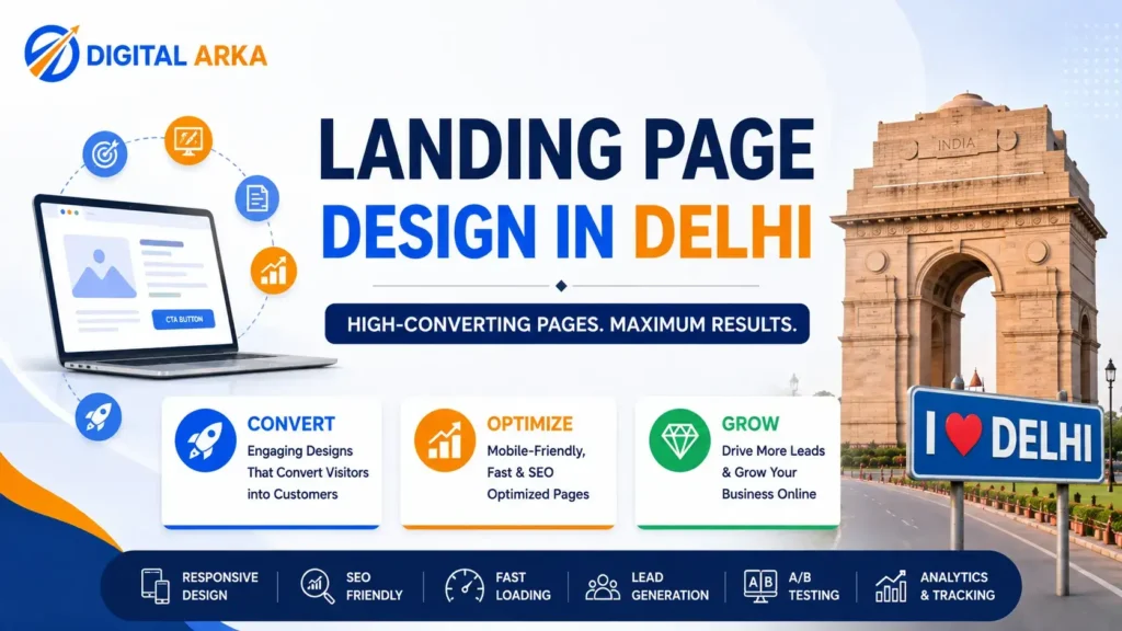 Landing Page Design in Delhi