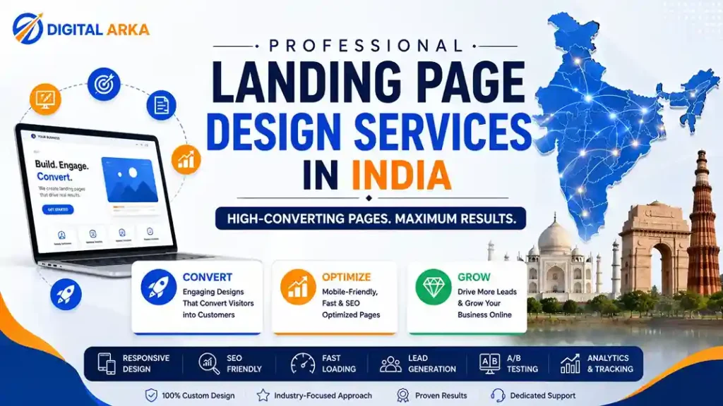 Landing Page Design Services in India