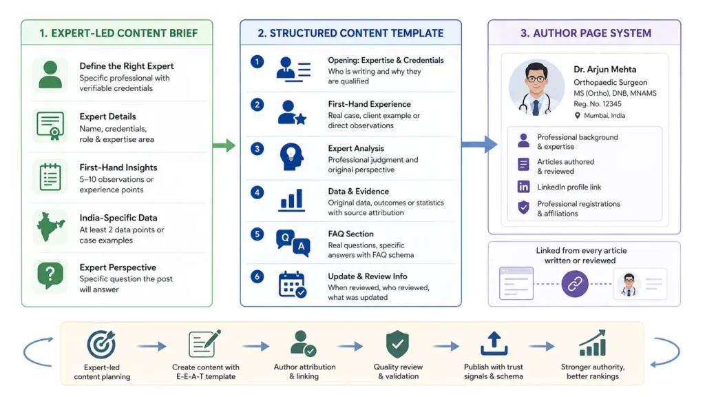 Building E-E-A-T Into Your Content System