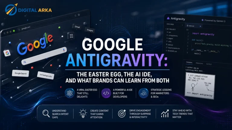 Google’s Antigravity: The Easter Egg, the AI IDE, and What Brands Can Learn From Both