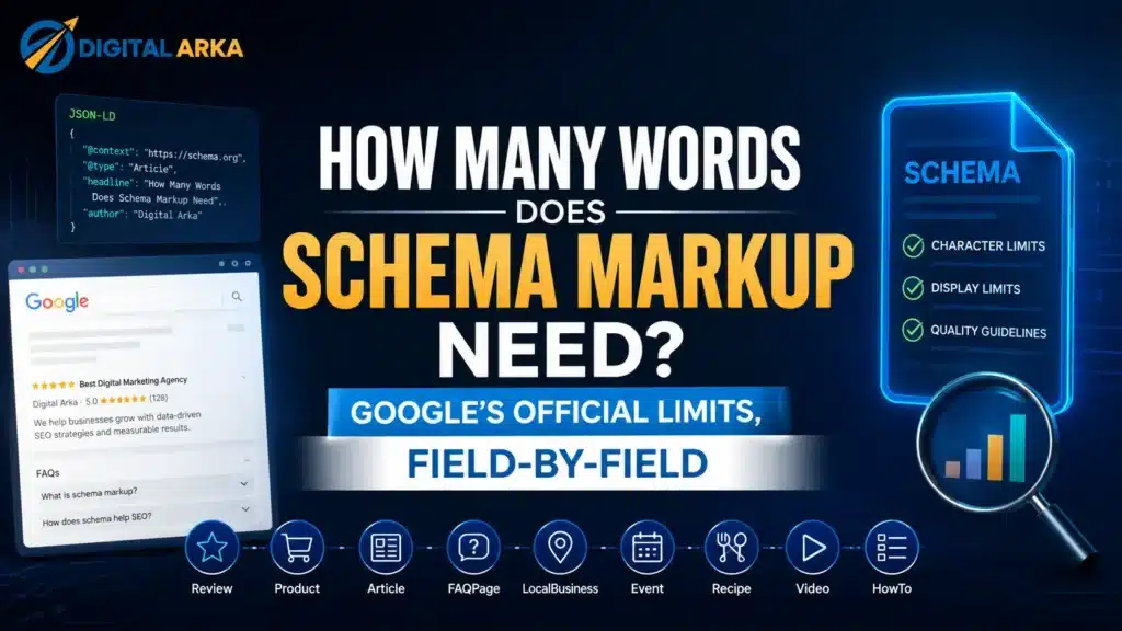 How Many Words Does Schema Markup Need? Google’s Official Limits, Field-by-Field