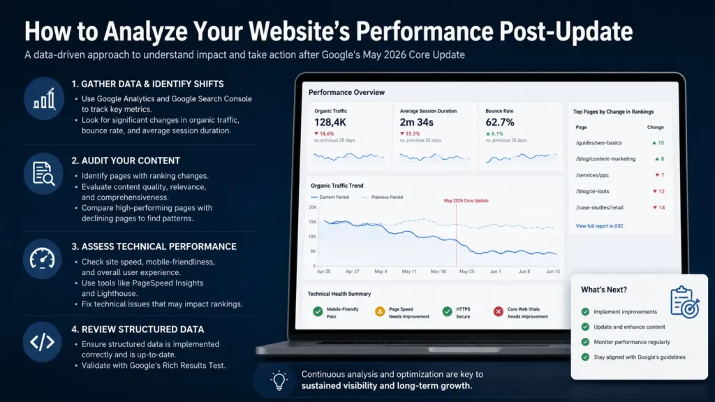 How to Analyze Your Website’s Performance Post-Update