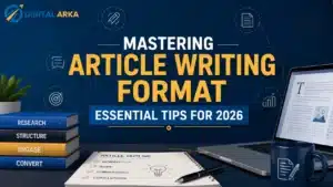 Mastering Article Writing Format