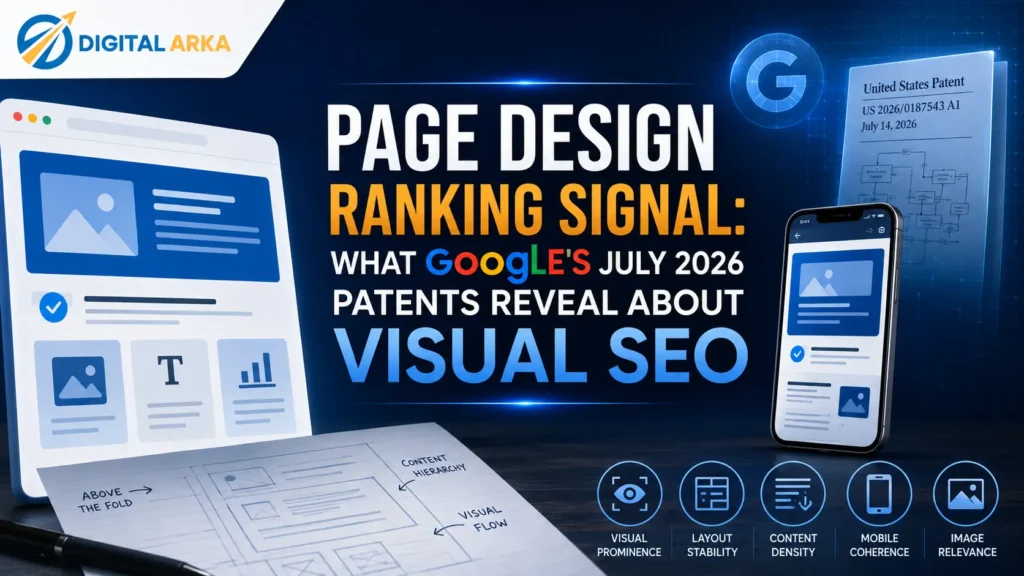Page Design as a Ranking Signal: What Google’s July 2026 Patents Reveal About Visual SEO