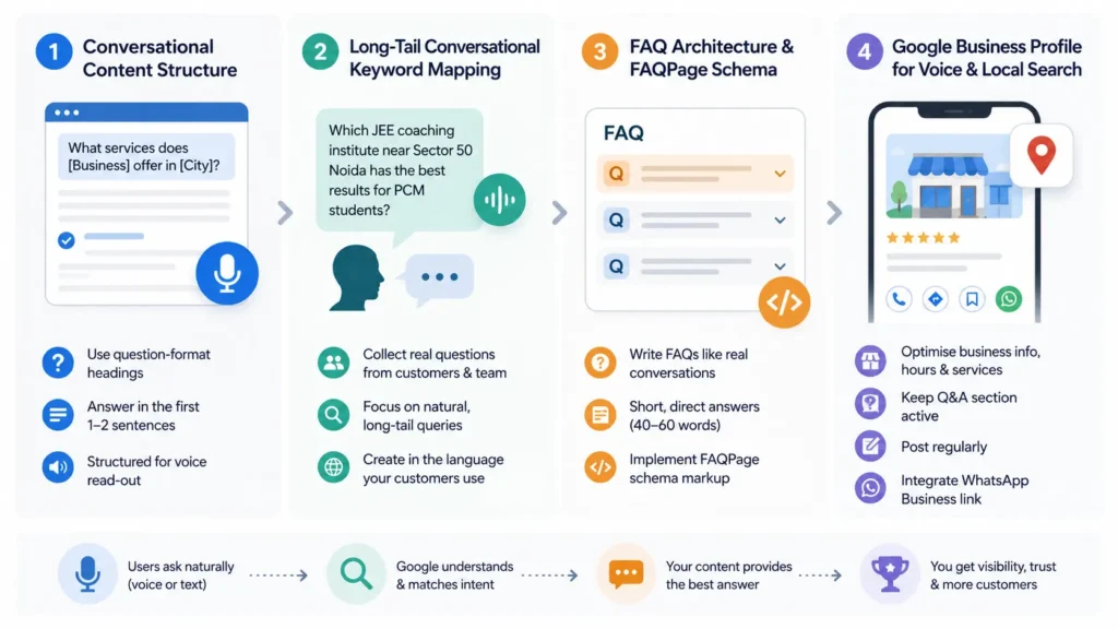 The Complete Voice Search Optimisation Framework for Indian Businesses
