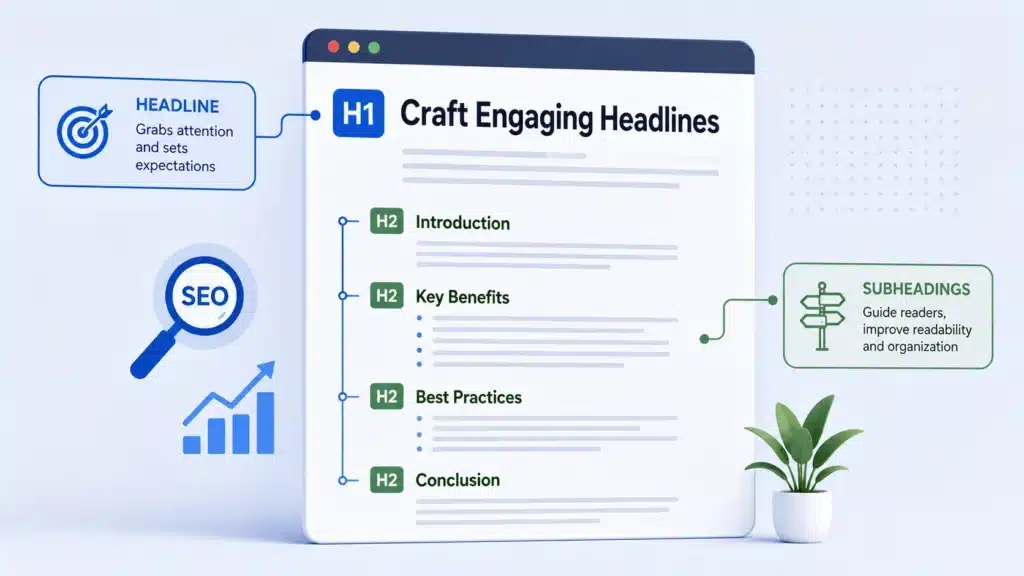 The Role of Headlines and Subheadings