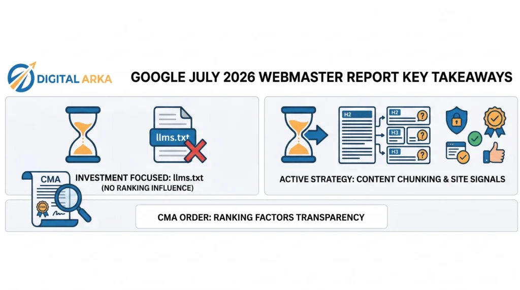 What Google’s July 2026 Webmaster Report