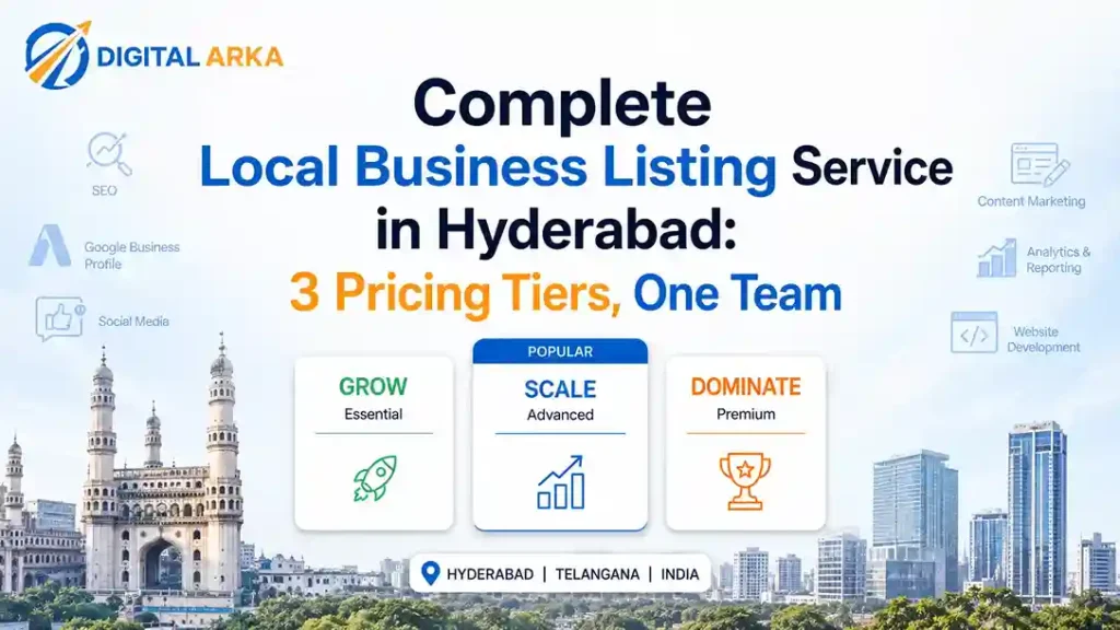 Local Business Listing Service in Hyderabad
