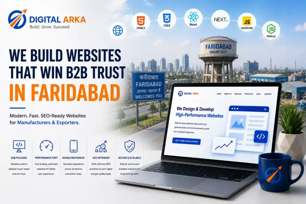 Website Development in Faridabad