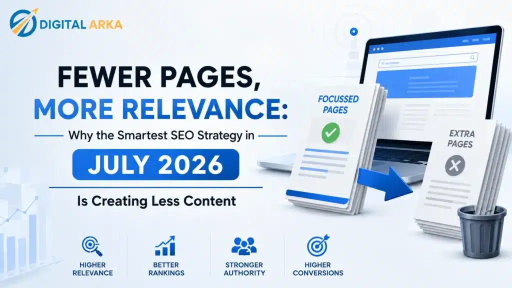 Fewer Pages, More Relevance: Why the Smartest SEO Strategy in July 2026 Is Creating Less Content