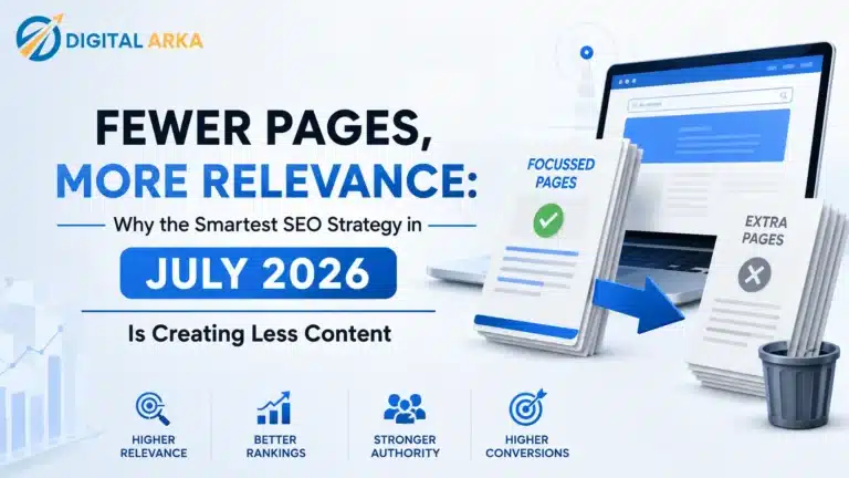 Fewer Pages, More Relevance: Why the Smartest SEO Strategy in July 2026 Is Creating Less Content