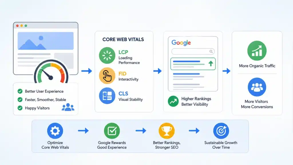 How Core Web Vitals Impact SEO Rankings
