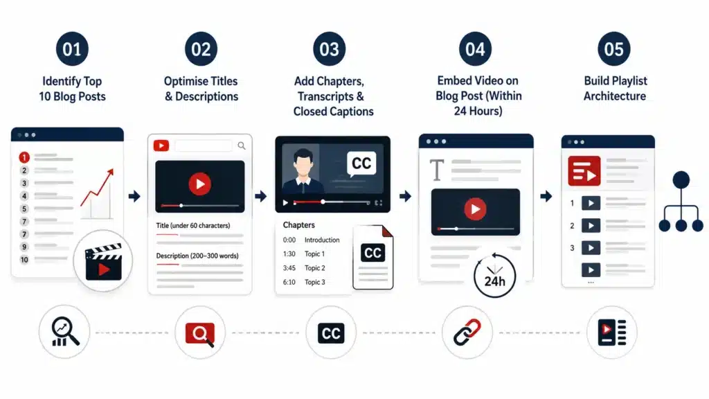 The 5-Step Video SEO Process Digital Arka Uses for Clients