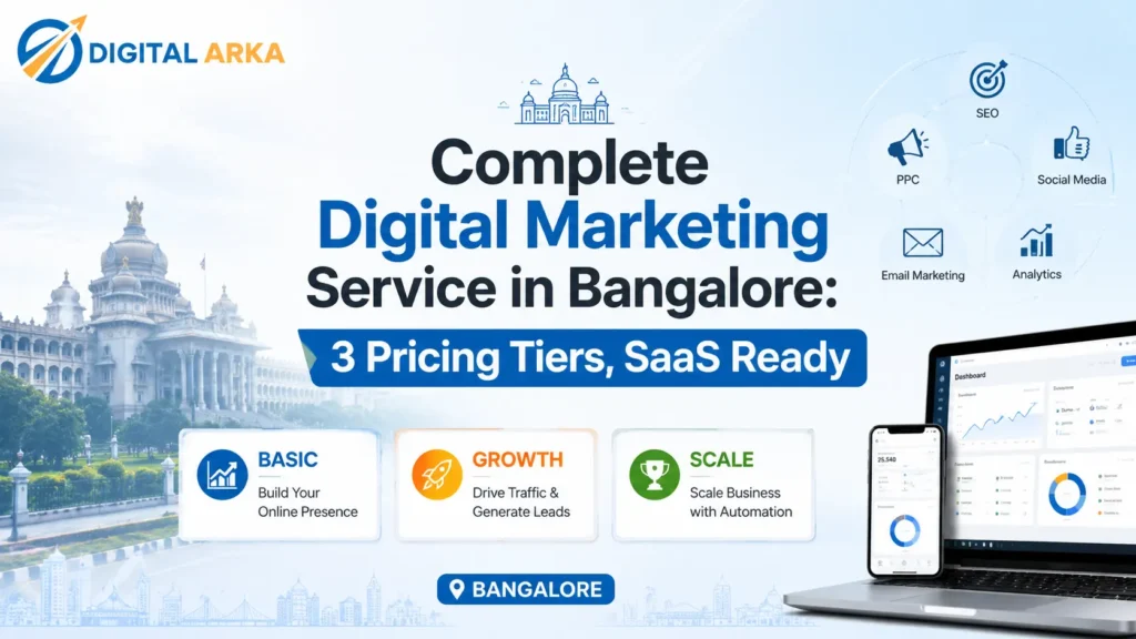 Complete Digital Marketing Service in Bangalore