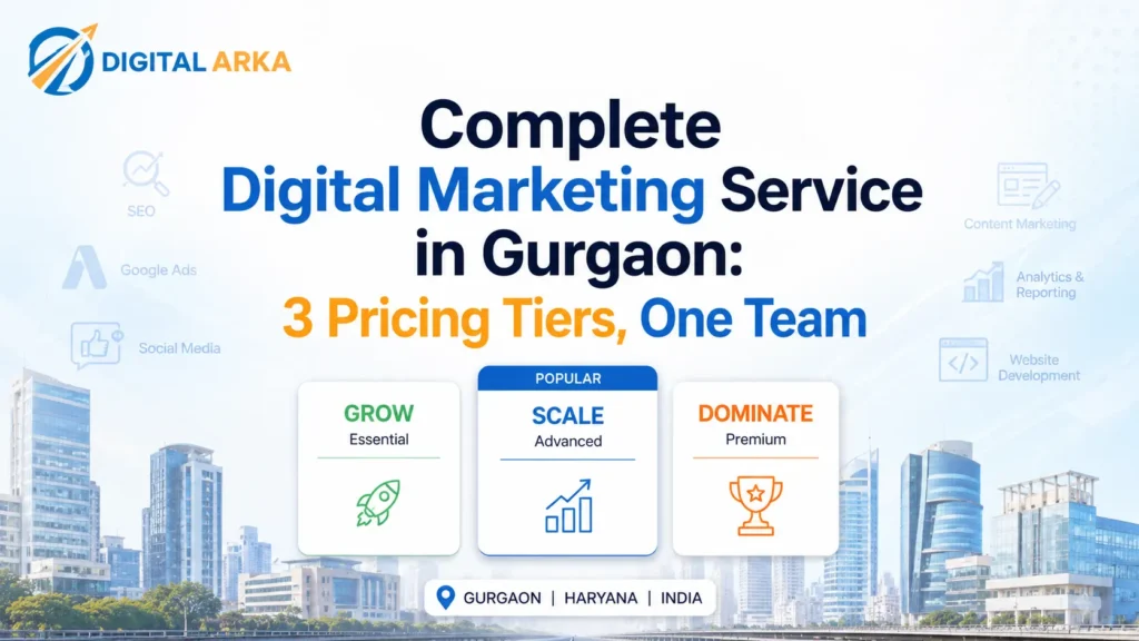Complete Digital Marketing Service in Gurgaon