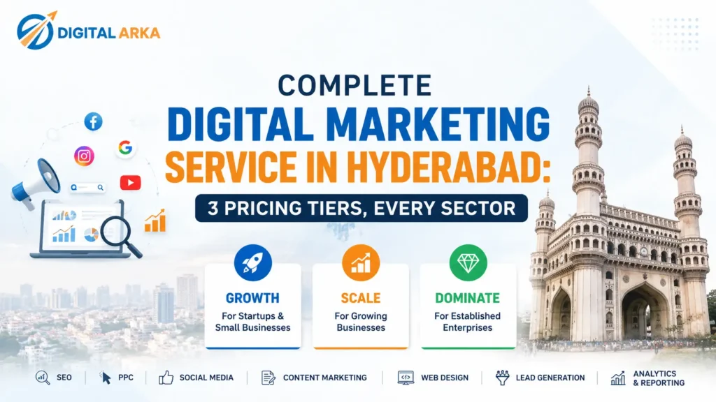 Complete Digital Marketing Service in Hyderabad