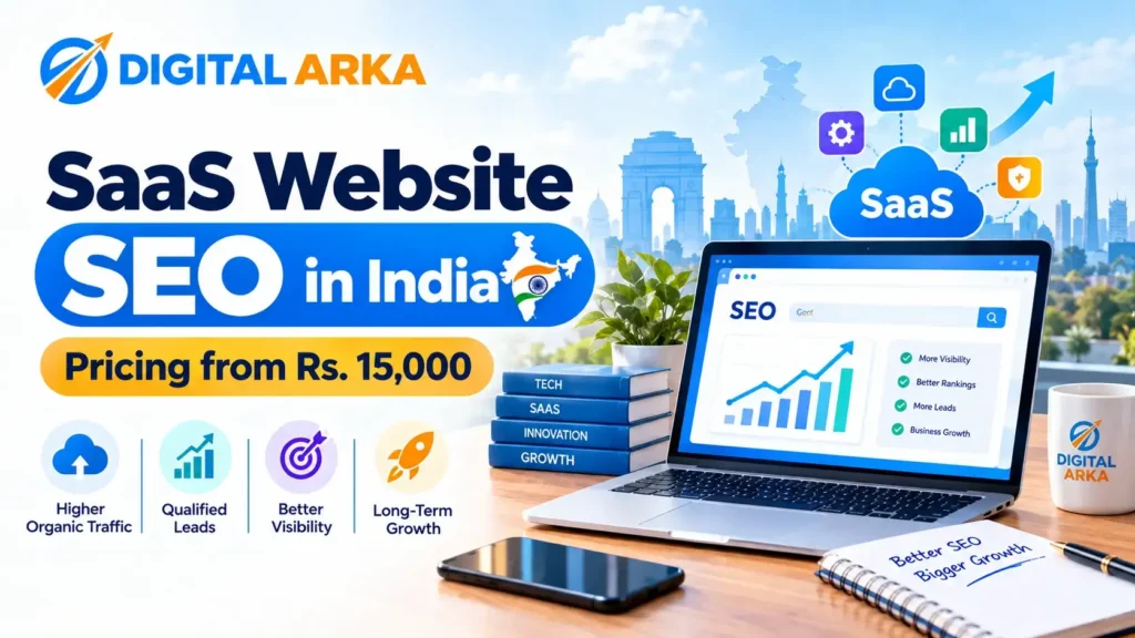 SaaS Website SEO in India