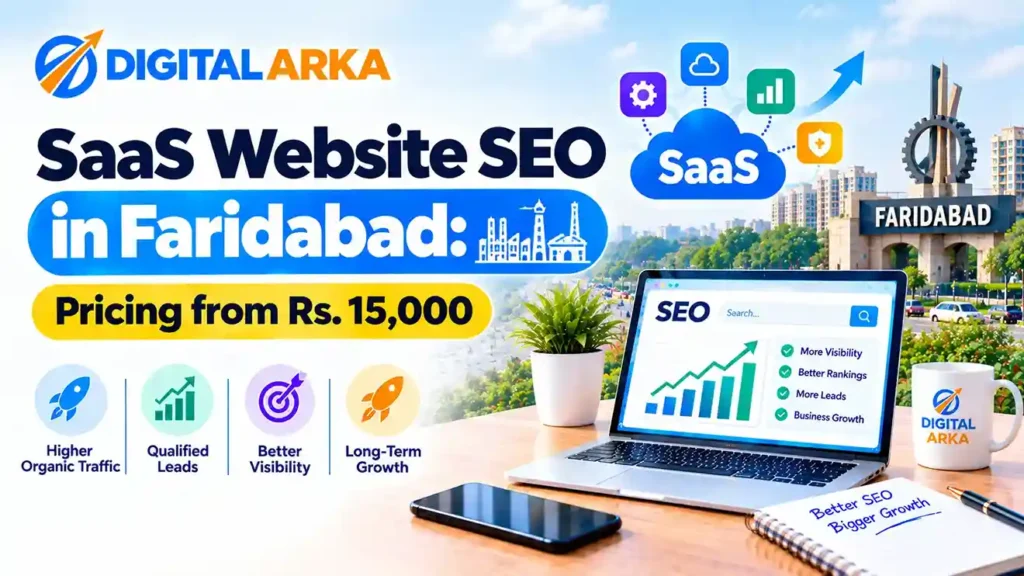 SaaS Website SEO in Faridabad