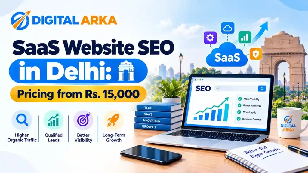 SaaS Website SEO in Delhi