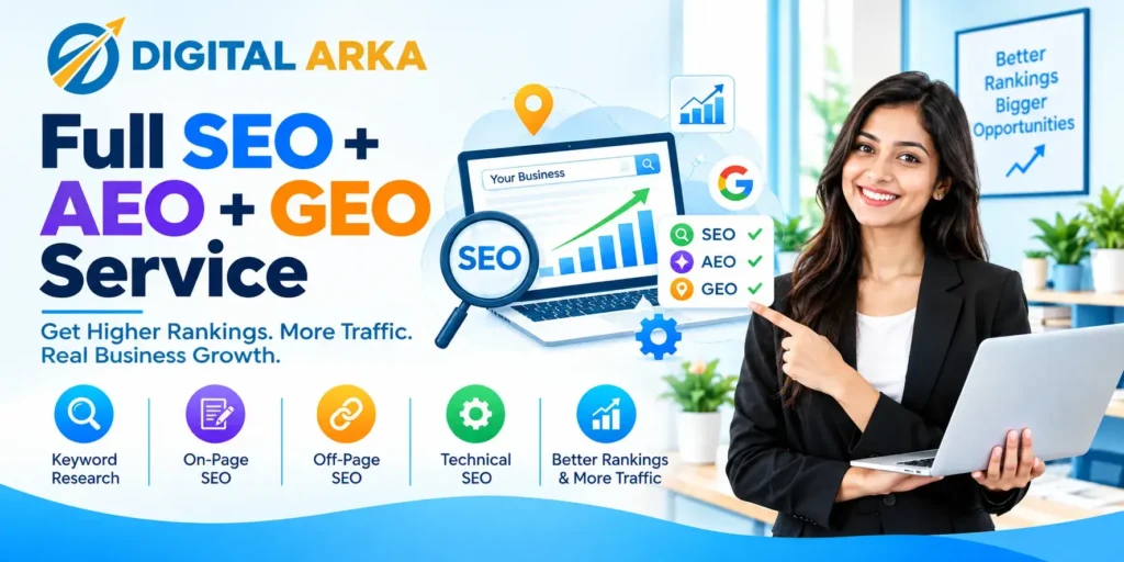 Full SEO + AEO + GEO Service