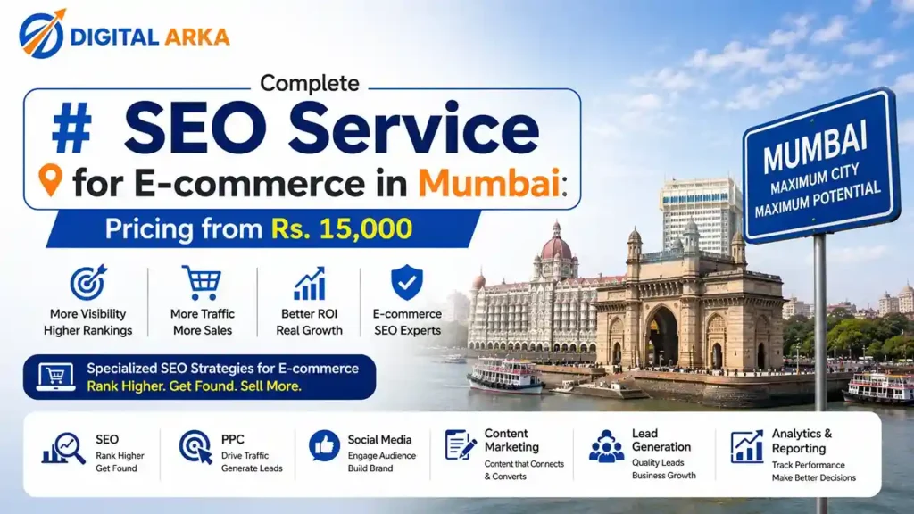 SEO Service for E-commerce in Mumbai