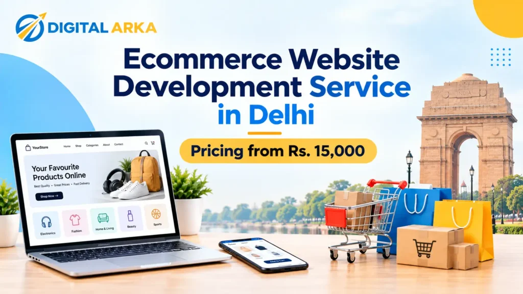 Ecommerce Website Development Service in Delhi