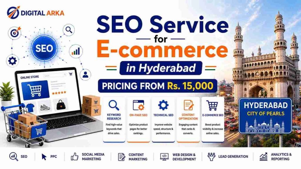 SEO Service for E-commerce in Hyderabad