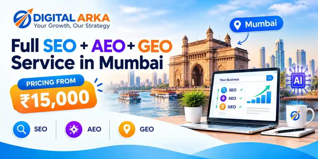 Full SEO + AEO + GEO Service in Mumbai