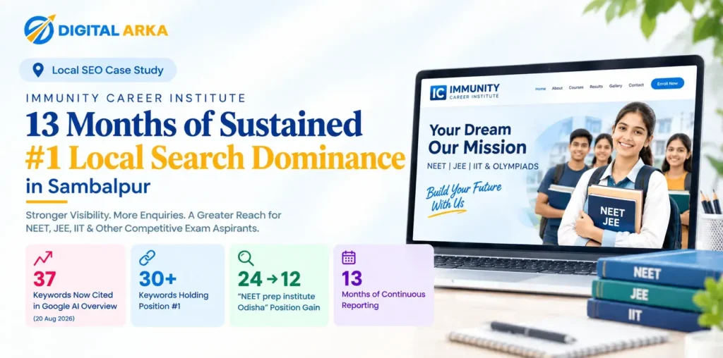 Immunity Career Institute Local SEO