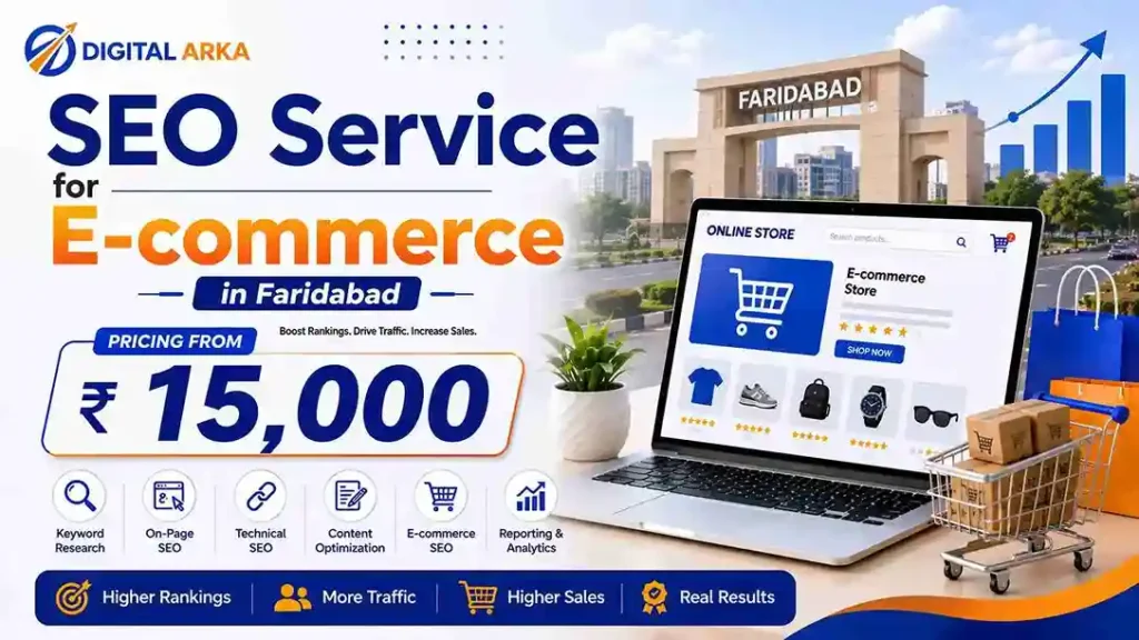 SEO Service for E-commerce in Faridabad