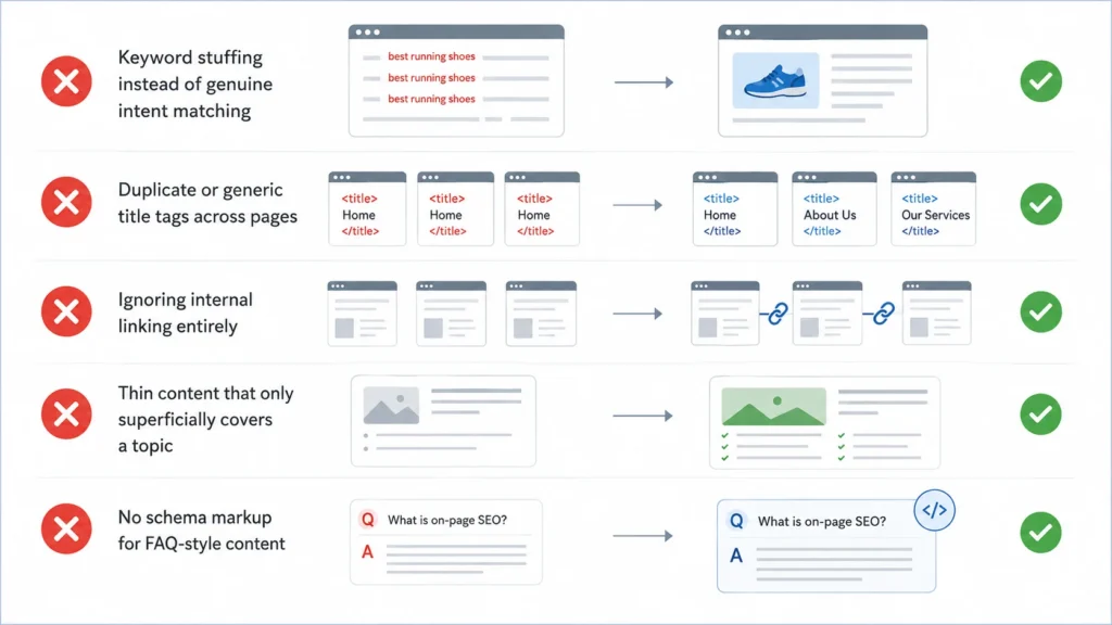 Common On-Page SEO Mistakes