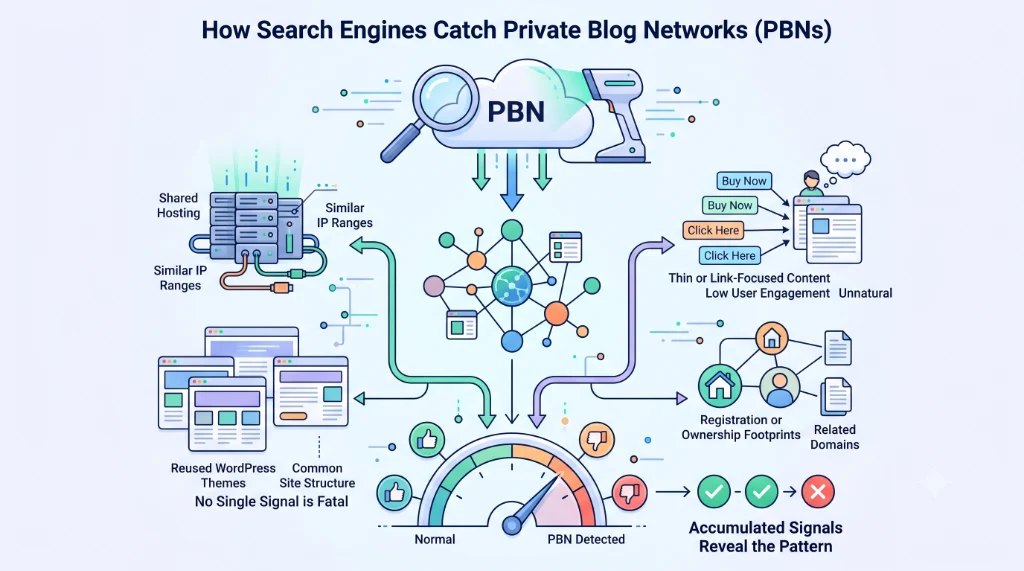 How Search Engines Actually Catch PBNs